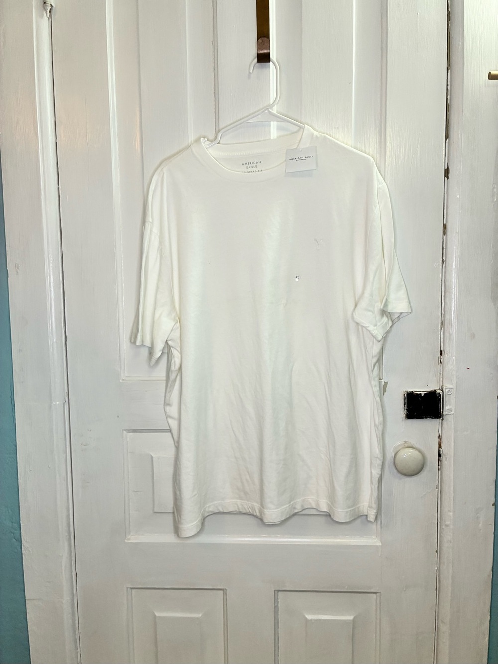American Eagle Outfitters White Short Sleeve Crew Tee - Men's
